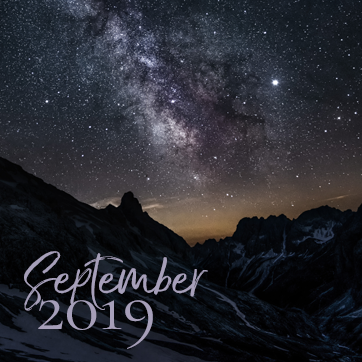 Monthly Astronomy for September 2019