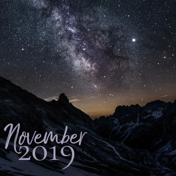 Monthly Astronomy for November 2019