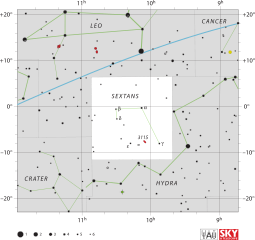 Sextant Constellation, Learn More at WildHemlock.Com