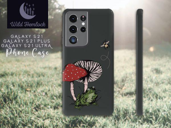 Dark Academia Dark Cottagecore Samsung Galaxy Phone Case for S21, S21 Plus, S21 Ultra at Wild Hemlock WildHemlock.Com