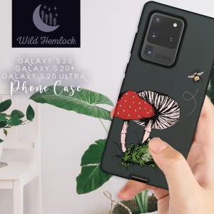 Dark Academia Dark Cottagecore Samsung Galaxy Phone Case for S20, S20 Plus, S20 Ultra at Wild Hemlock WildHemlock.Com